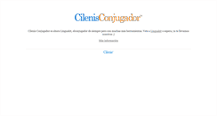 Desktop Screenshot of conjuga.cilenis.com