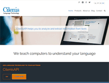 Tablet Screenshot of cilenis.com